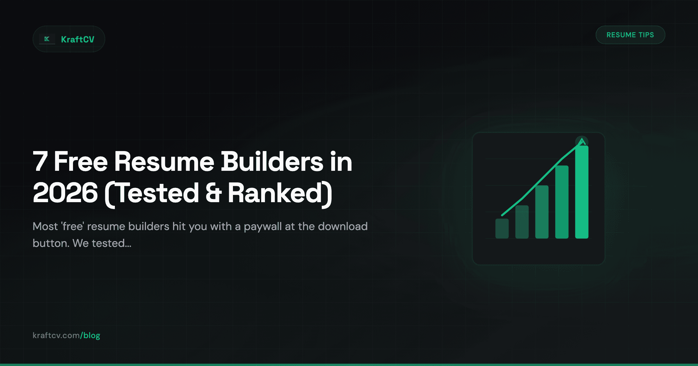 7 Truly Free Resume Builders in 2026 (Tested and Ranked)